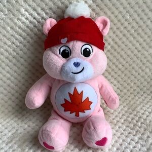 Care Bear Basic Fun Plush True North Canadian Excl Maple Leaf Stuffed Animal